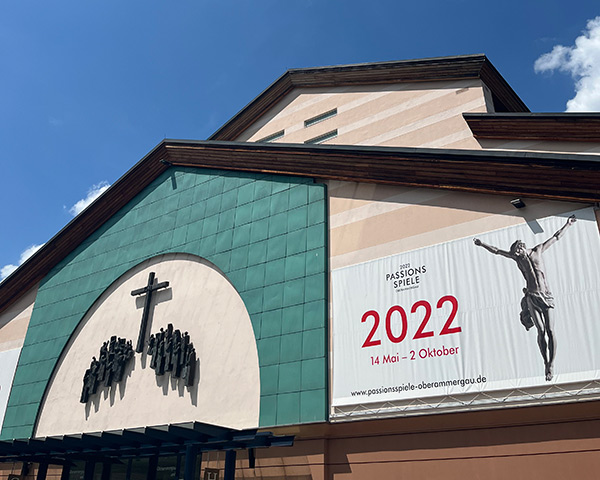 theater for the Passion Play in Oberammergau, Austria