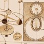 technical illustration of the distance of the sun, moon and planets