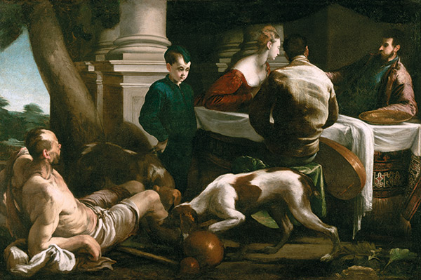 painting of Lazarus and the rich man