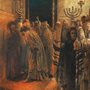 painting of the Sanhedrin finding Jesus guilty