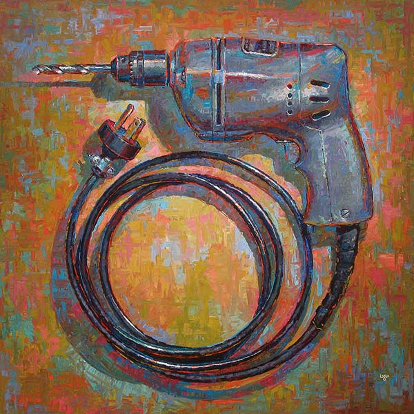 painting of a screwdriver