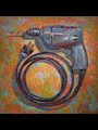 painting of a screwdriver