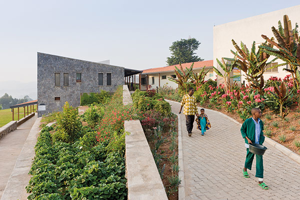 The Butaro District Hospital, Burera District, Rwanda.