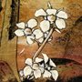 painting of white flowers