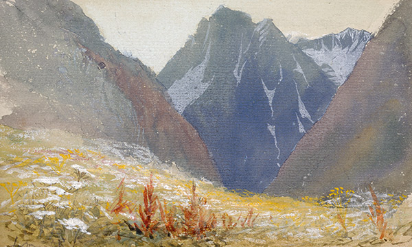 Lilias Trotter, Mountain Scene
