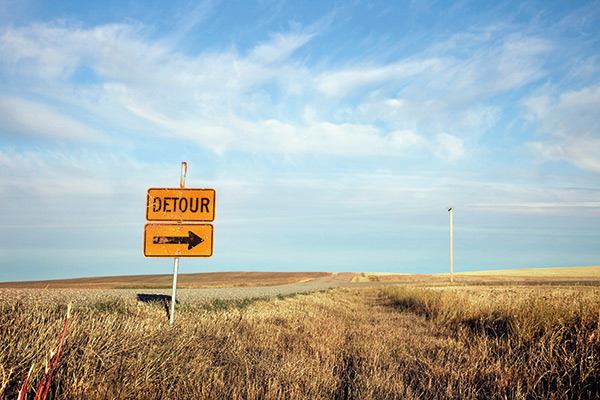 Rural Saskatchewan road