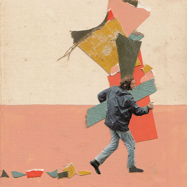 abstract collage art