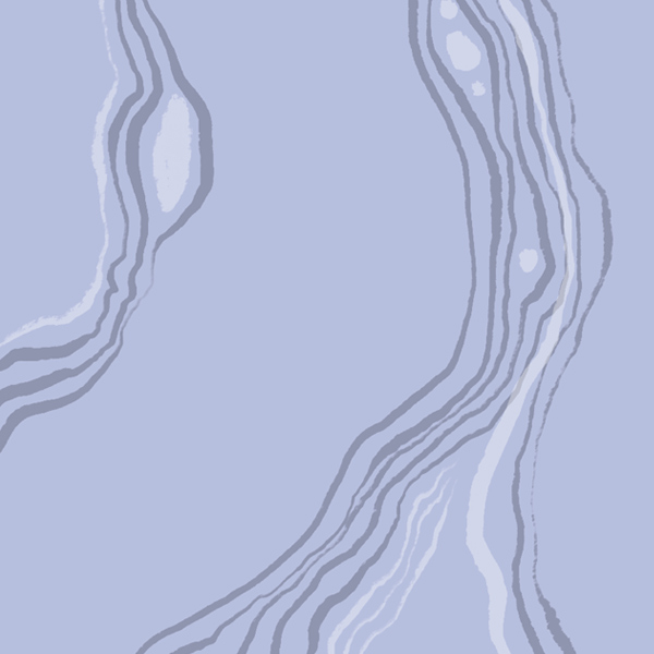 illustration of lines on a blue background