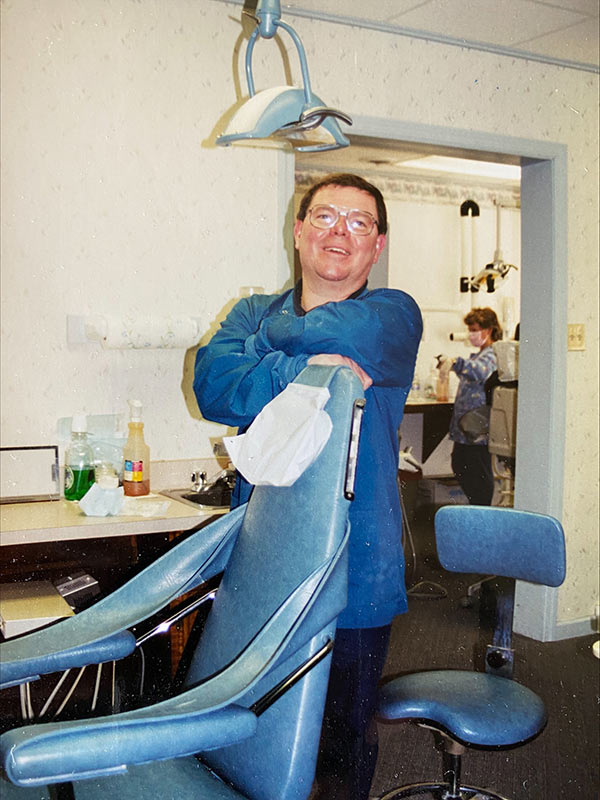 portrait of a dentist
