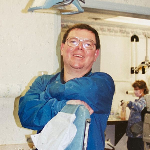 portrait of a dentist