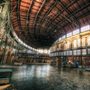 inside a warehouse
