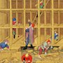 illustration of the building of Noah’s Ark