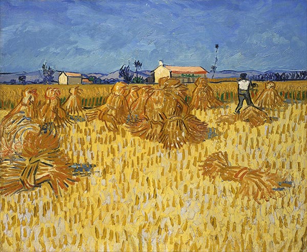 van gogh harvest painting