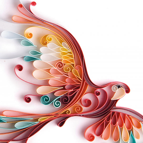 quilled bird