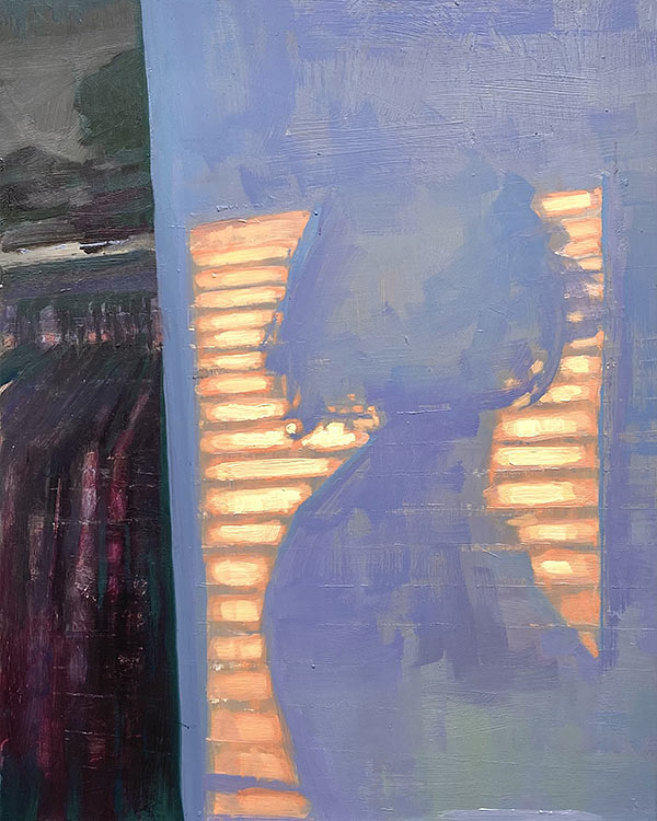 painting of a shadows on a wall