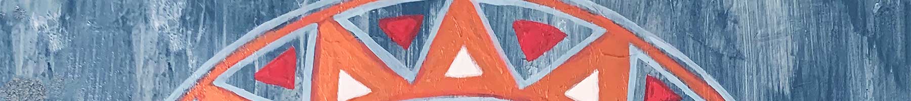 painting of Jesus with outstretched arms