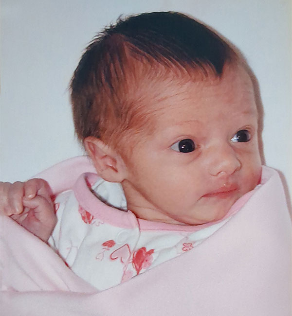a baby girl