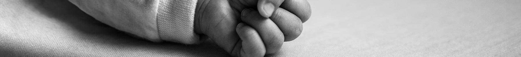 a baby's hand