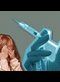 illustration of a woman and child looking fearfully at a vaccination needle