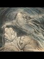 illustration of God speaking to Job in a whirlwind