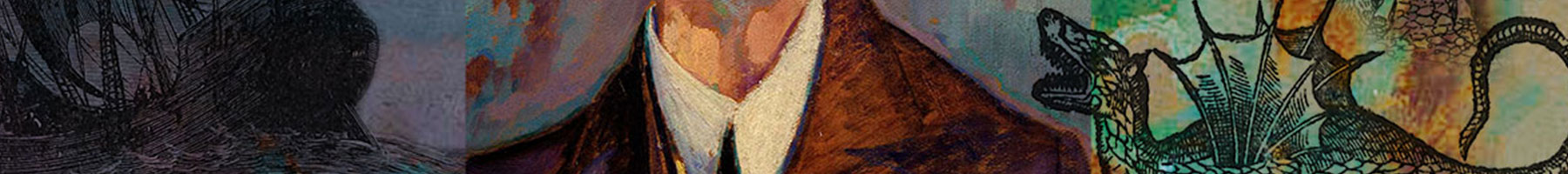 a painting of John Masefield