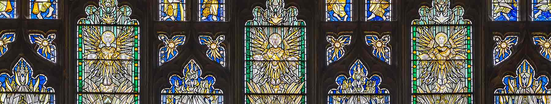 stained glass windows