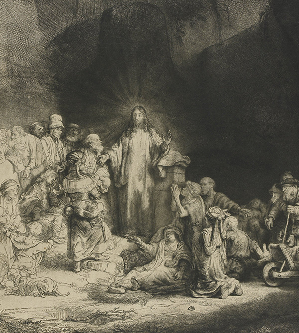 Jesus heilt die Kranken