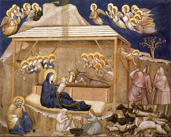 painting of the Nativity
