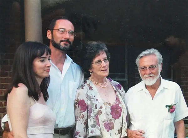 Monica and Tom Cornell with their two children