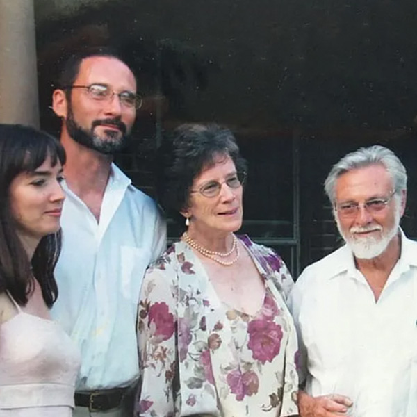 Monica and Tom Cornell with their two children