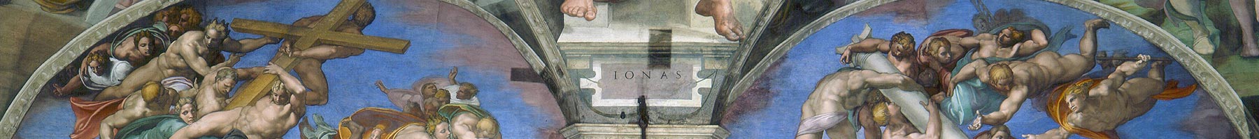 painting of the Last Judgment in the Sistine Chapel