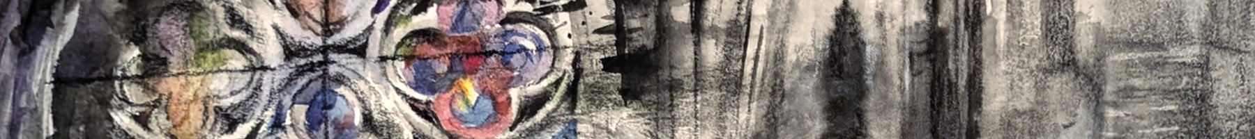 illustration of cathedral windows