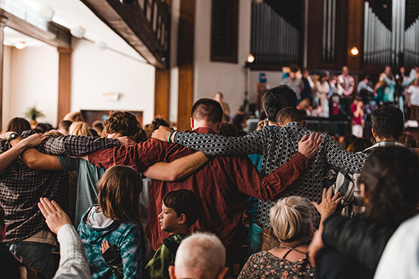 people at the Asbury Revival