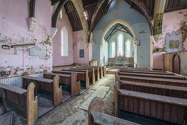 Abandoned church