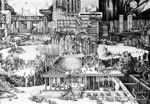 Carlijn Kingma drawing