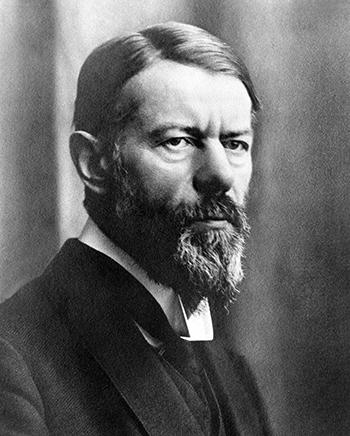 portrait of Max Weber