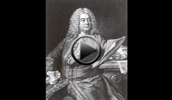 A portrait of G. F. Handel